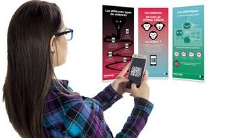 Exposition " Fais pas genre et les Cyberviolences" de Résonantes