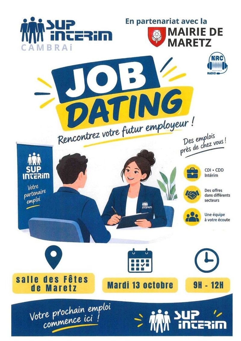 Job Dating, Rencontrez votre futur employeur !