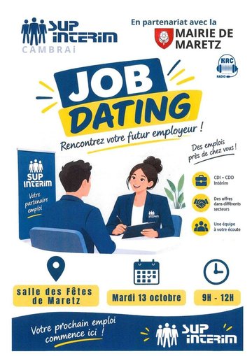 Job Dating, Rencontrez votre futur employeur !