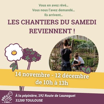 Chantiers du samedi