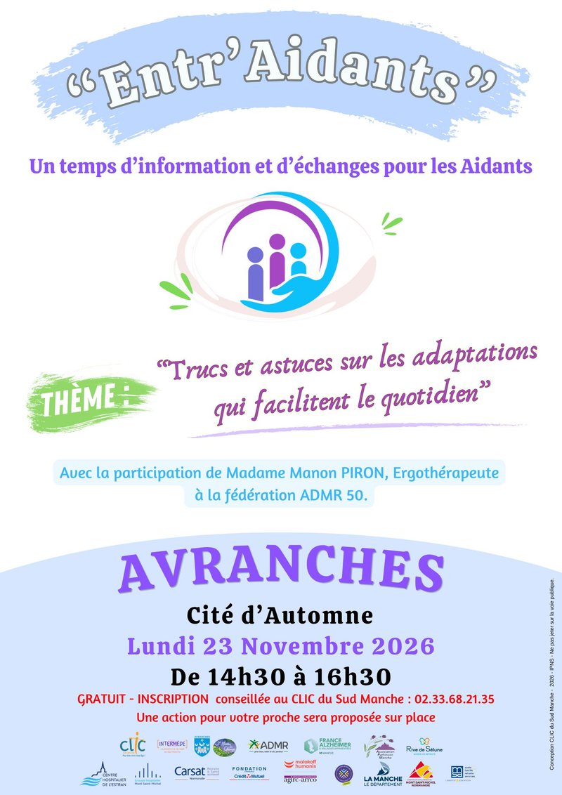 « Entr'Aidants » : Trucs et astuces sur les adaptations qui facilitent le quotidien