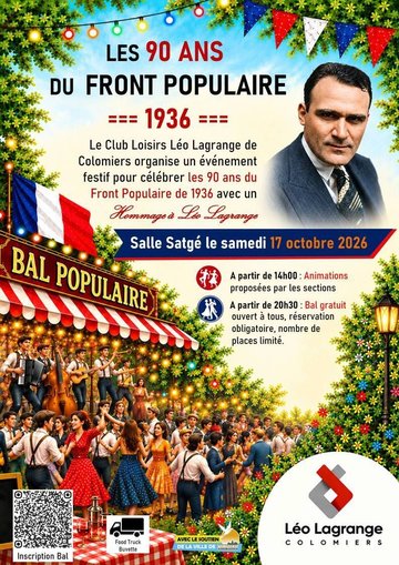 Fête des 90 ans du Front Populaire : Hommage à Léo Lagrange