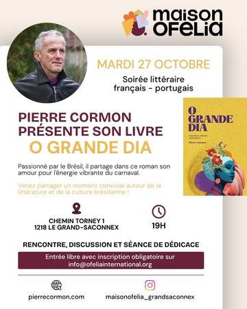 Pierre Cormon présente son livre "O Grande Dia"
