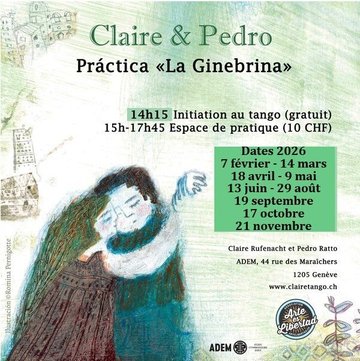 Initiation et Práctica de Tango "La Ginebrina"