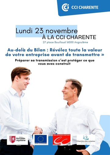 "Au-delà du Bilan : Révélez toute la valeur de votre entreprise avant de transmettre »