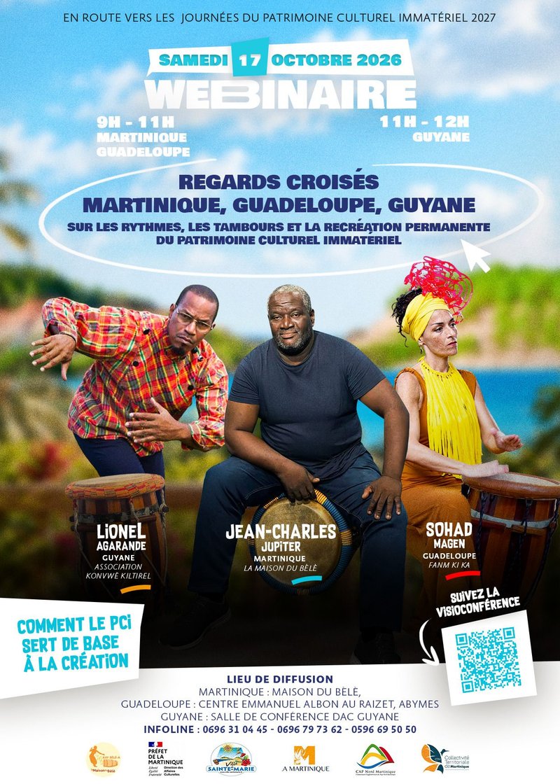 [Conférence] REGARDS CROISÉS : MARTINIQUE, GUADELOUPE, GUYANE