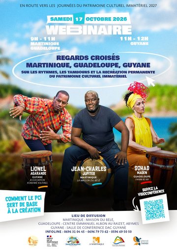 [Conférence] REGARDS CROISÉS : MARTINIQUE, GUADELOUPE, GUYANE