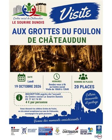 Visite des Grottes du Foulon avec le Sourire Dunois