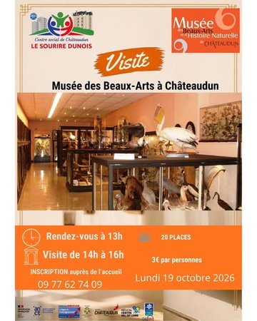 Visite du musée de Châteaudun avec le Sourire Dunois