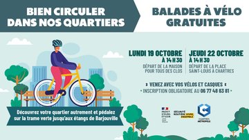 Balade à vélo « bien circuler dans nos quartiers »