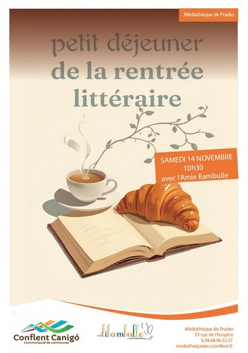 LE PETIT DÉJ DE LA RENTRÉE LITTÉRAIRE