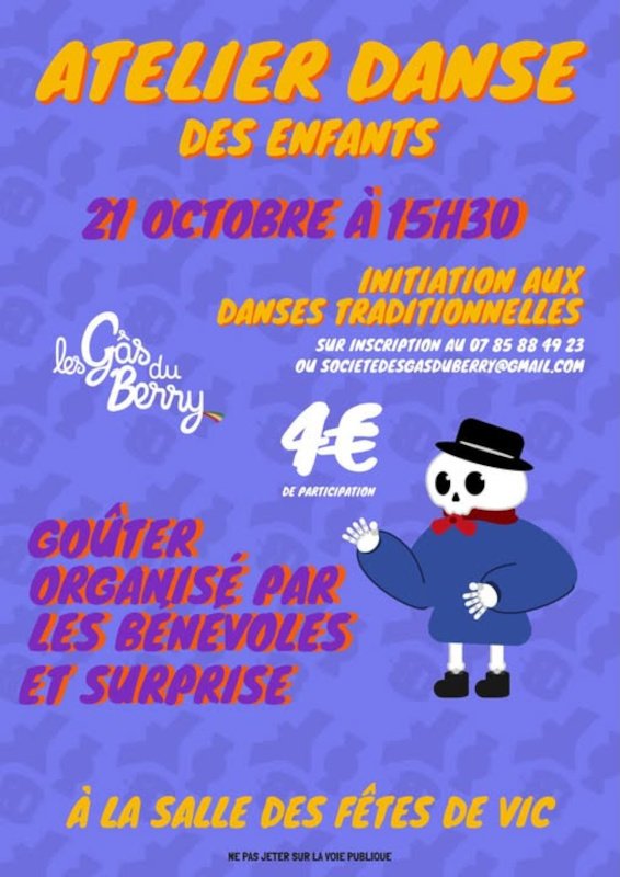 Atelier danse des enfants