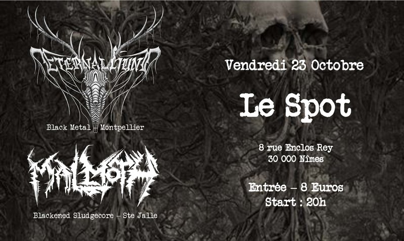 CONCERT : MALMOTH + ETERNAL HUNT