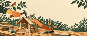 Atelier bois récup’ : fabriquons une mangeoire !