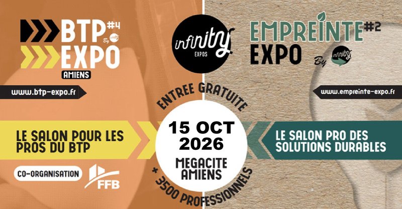 Retrouvez EuraMaterials à BTP Expo – Salon Empreinte à Amiens