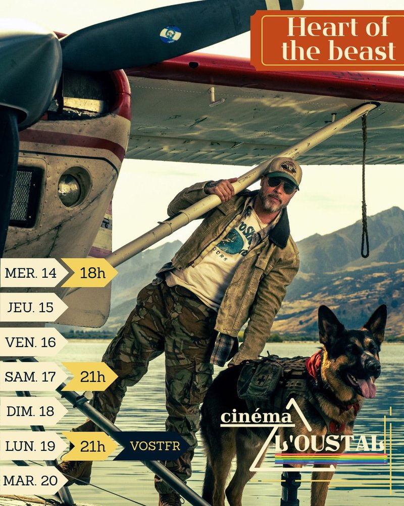 Heart of the beast, 1h41, Action/aventure, de David Ayer
Acteurs : Brad Pitt, J.K. Simmons, Anna Lambe, Justin Melnick, Shaun DeZern