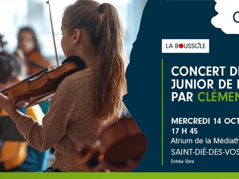Concert de l'Harmonie Junior de la Nef dirigée par Clément Foissel