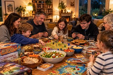 Espace Mosaïque : repas partagé et après-midi jeux de société