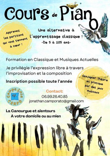 COURS DE PIANO