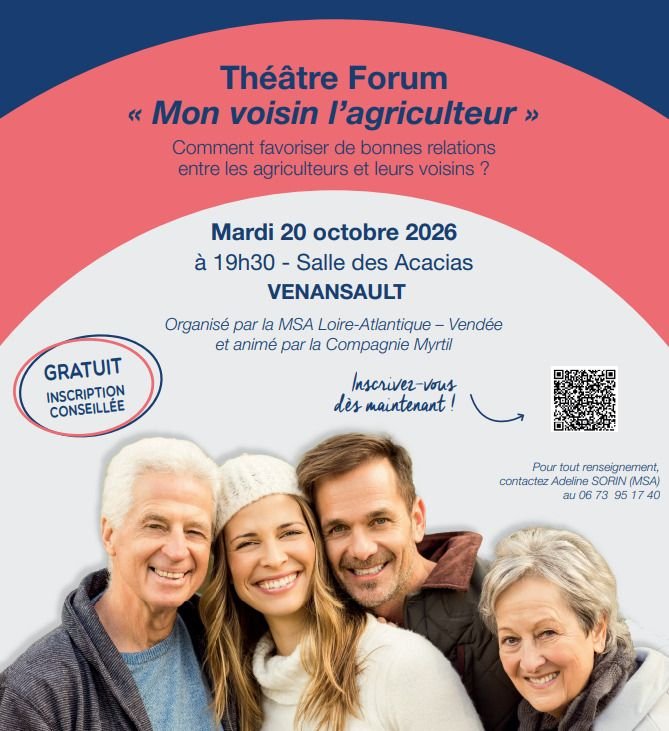 Théâtre Forum Mon voisin l'agriculteur