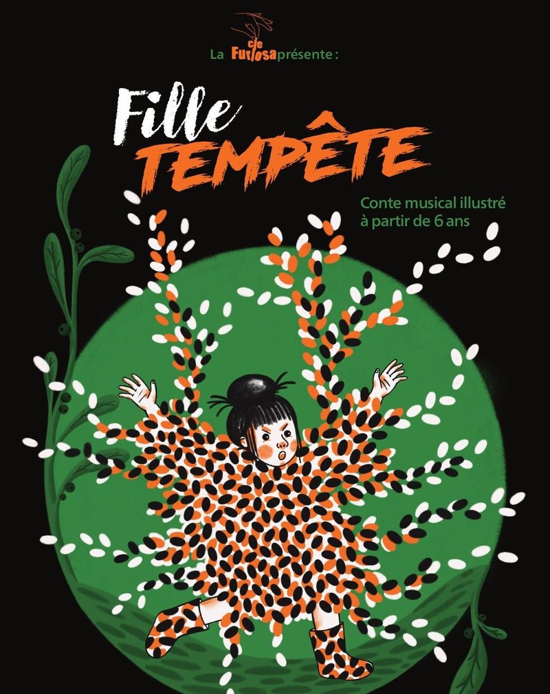 Conte musical illustré Fille Tempête