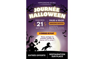 Halloween à l'Hippodrome de Pau - Courses Hippiques
