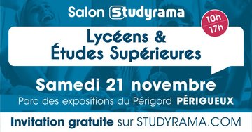 Salon Studyrama des lycéens et des études supérieures de Périgueux
