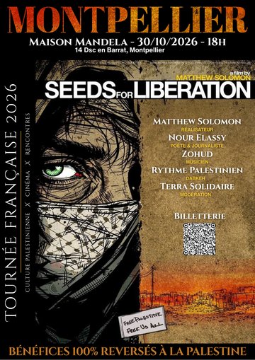 Seeds for Liberation - Culture palestinienne x Cinéma x Rencontres
