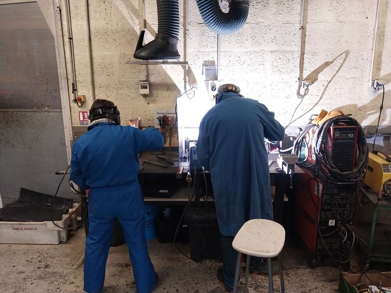 Stage niveau 1 - initiation travail du métal
