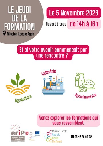 LE JEUDI DE LA FORMATION