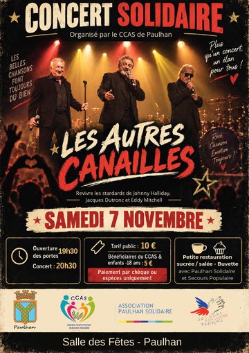 LES AUTRES CANAILLES EN CONCERT !