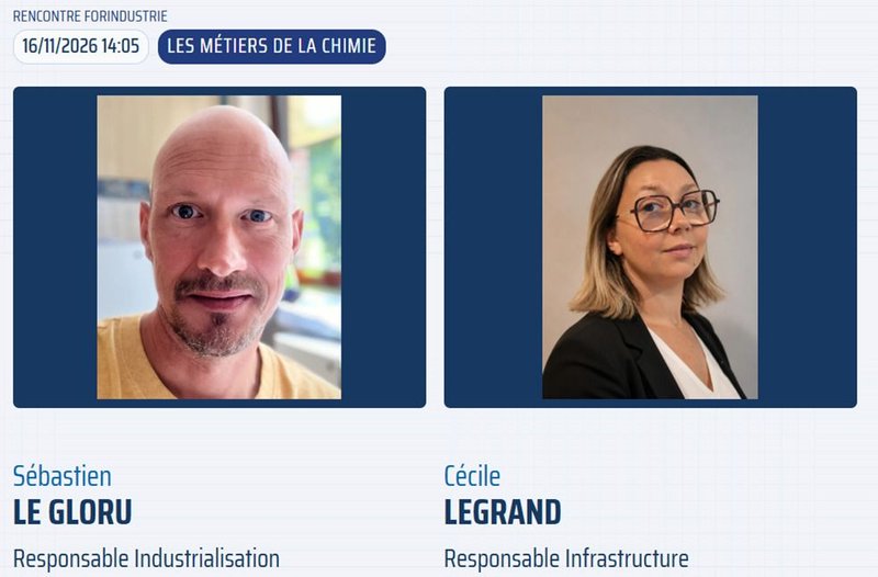 Conférence les Métiers de la Chimie BAYER SAS