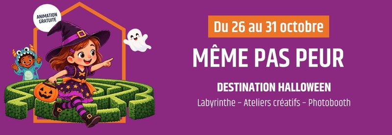 Destination Halloween aux 4 Pavillons à Lormont !