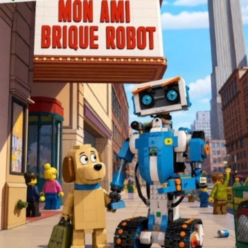 Mon ami brique robot