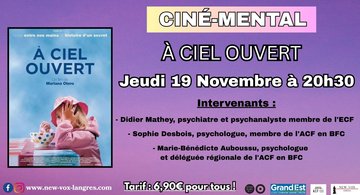 CINÉ-MENTAL : "À CIEL OUVERT"