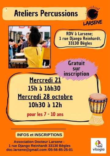 Ateliers Percussions