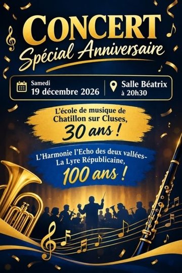 [Reprogrammé] Concert Spécial Anniversaire