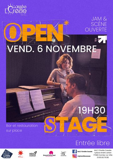Open’Stage 06 Novembre 2026