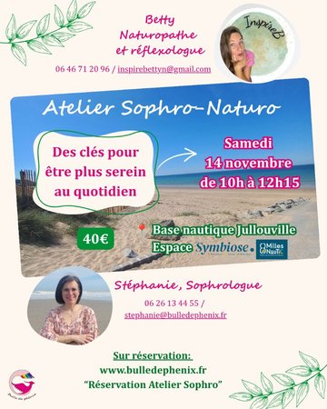 Atelier Sophro-Naturo : des clés pour être plus serein au quotidien