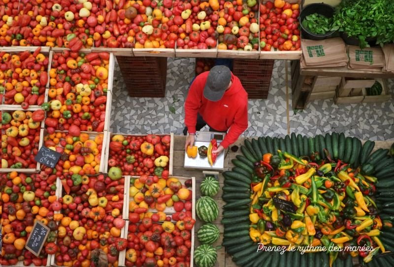 A la découverte du marché couvert de Granville