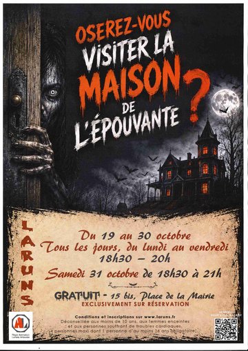 La maison de l'épouvante à Laruns