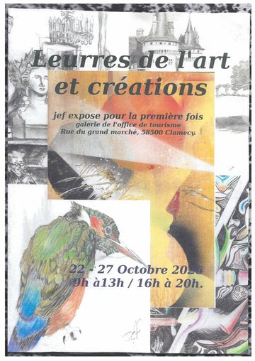 Exposition "Leurres de l'art et créations" - Dessins de Jef