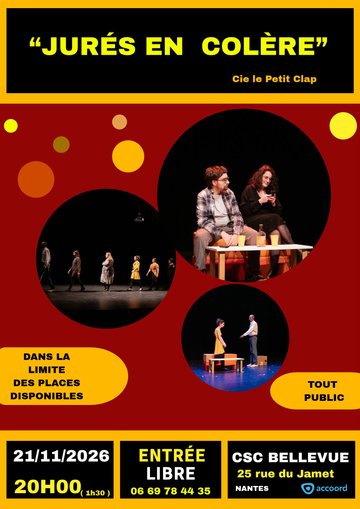 Théâtre: jurés en colere