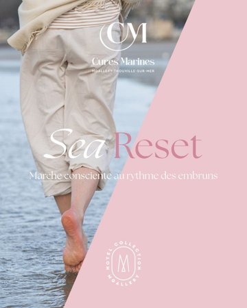 « Sea Reset », une marche consciente face à la mer - Octobre Rose