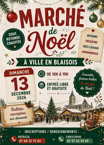 Marché de Noël de Ville-en-Blaisois