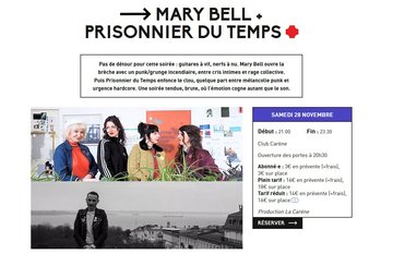 Mary bell + Prisonnier du temps