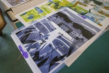 Ateliers sérigraphie par Sarah TEULET