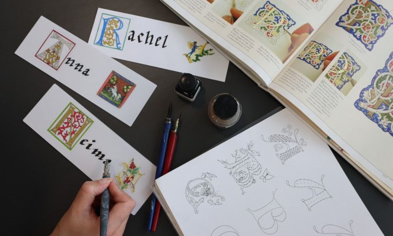 Atelier créatif - Pause dorée, prose gravée - Exposition d'Automne
