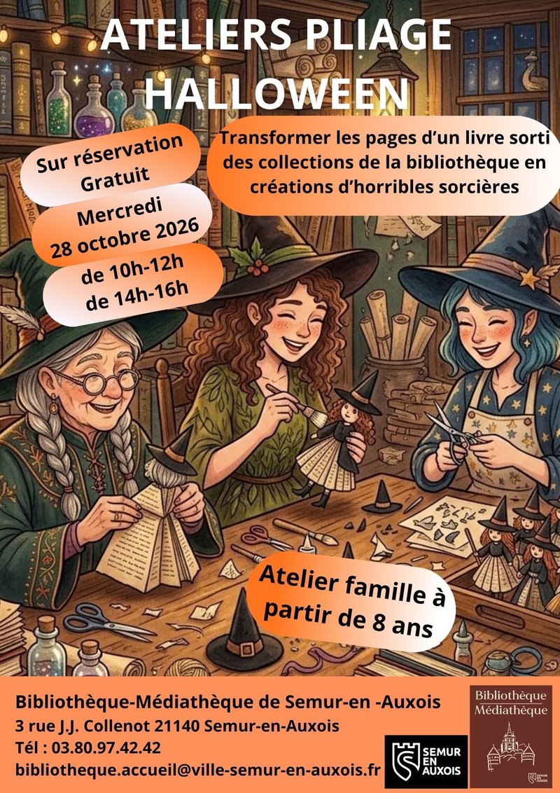 Atelier pliage sorcières