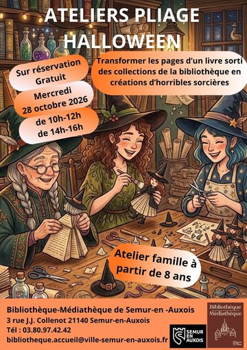 Atelier pliage sorcières